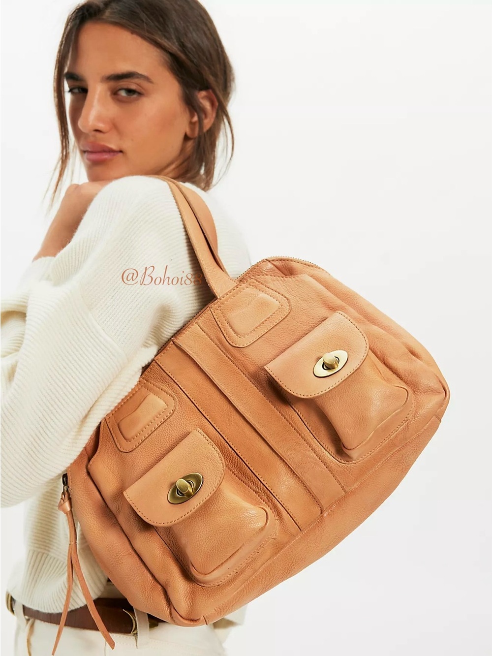 NEW Free People Billie Bowler Bag